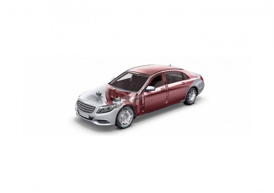 Схема Mercedes-Maybach S600 Guard 2016 года  (фото 13 из 13)
